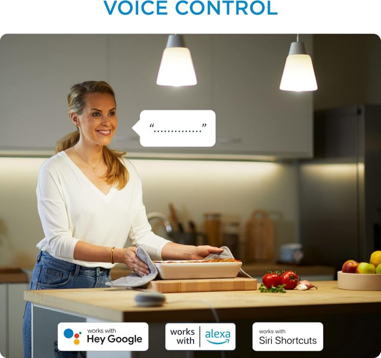 Picture of E27 Smart WiFi Clear Light Bulb 60W Equivalent White Light App Control Indoor Lighting