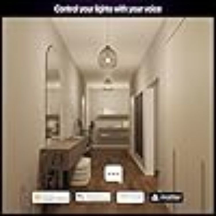 Picture of B22 Smart LED Bulbs 8W White and Colour Ambiance 2200K to 6500K 806 Lumens Dimmable Works with Alexa Google Assistant and Apple Home 2 Pack