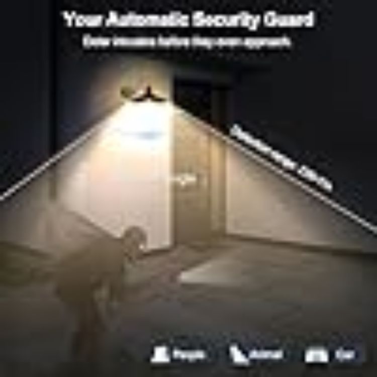 Picture of E27 Motion Sensor LED Bulb 12W 100W Equivalent 3000K Warm White Dusk to Dawn Auto On Off Security Lighting 2 Pack