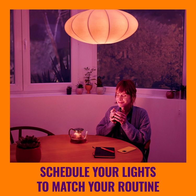 Picture of E27 Smart LED Bulb 806 Lumens 60W Equivalent RGB Tunable White 2200K to 6500K Dimmable Works with Alexa Google Assistant and Apple Home 1 Pack