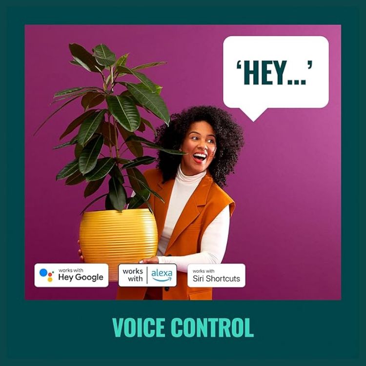 Picture of Tunable E27 Smart WiFi ST64 LED Light Bulb 50W Equivalent Warm to Cool White – App Controlled Vintage Filament Bulb for Home Indoor Lighting