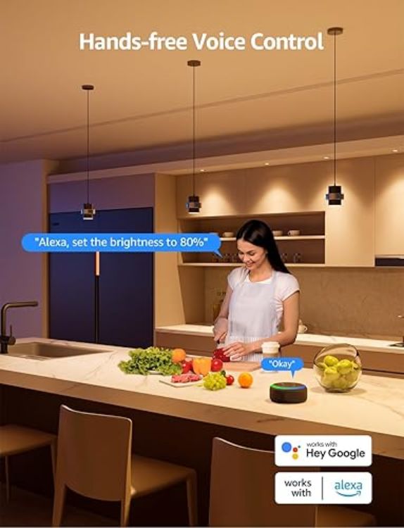 Picture of BG1 AI GU10 Smart Bulb 400lm Dimmable WiFi LED Spotlight RGB & Tunable White – Music Sync, Alexa & Google Compatible 1 Pack