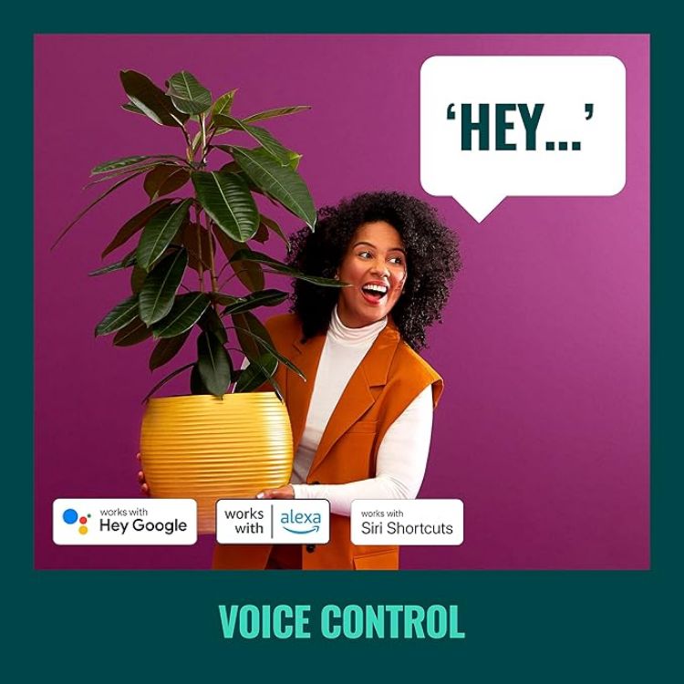 Picture of Smart WiFi LED Bulb E27 75W Equivalent, Tunable White (2700K–6500K), App Control with Energy Monitoring, Works with Alexa, Google Assistant & Apple HomeKit – 1 Pack