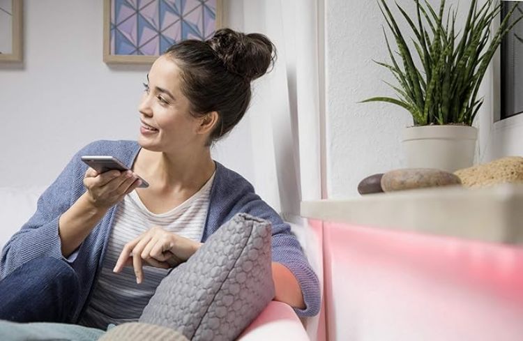 Picture of SMART+ Classic Multicolour LED Bulb B22d 10W, RGBW 2000–6500K, 60W Equivalent Dimmable Smart Lighting