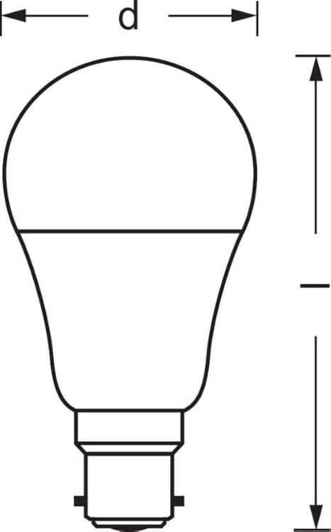 Picture of SMART+ Classic Multicolour LED Bulb B22d 10W, RGBW 2000–6500K, 60W Equivalent Dimmable Smart Lighting