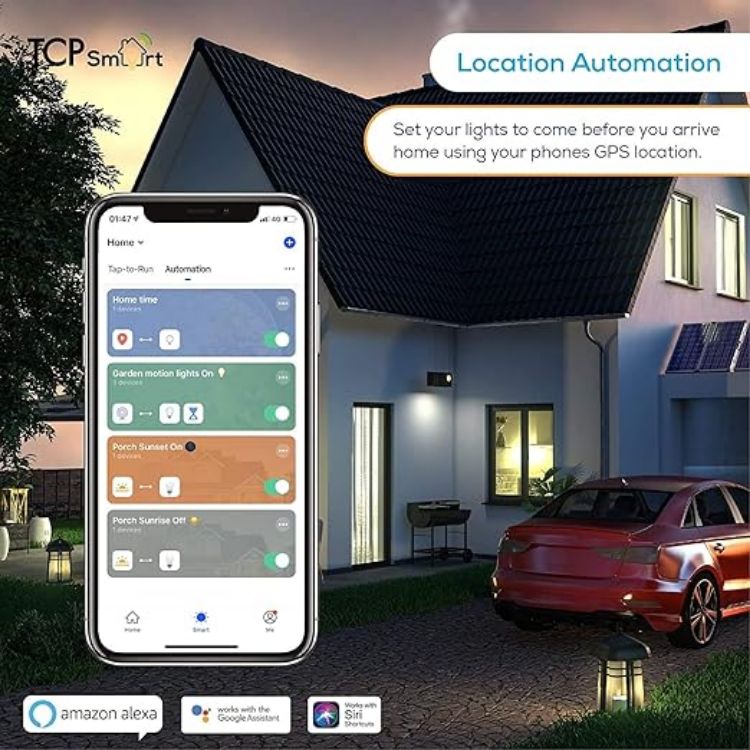 Picture of WiFi LED Bulb E27 2 Pack, RGB Color Changing & Tunable White, Dimmable Smart Light, App Control