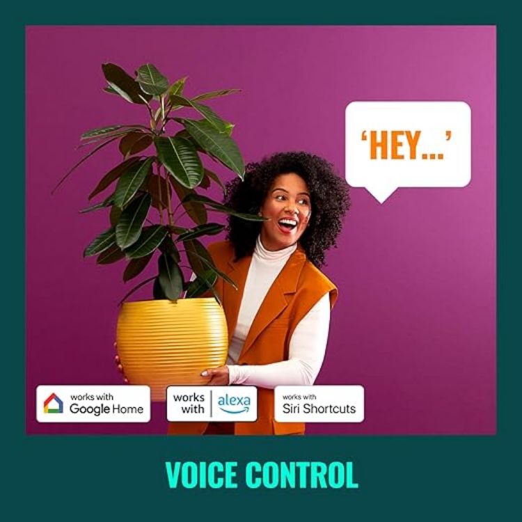 Picture of Smart LED Bulb E27 Dimmable Warm White, WiFi Connected, Works with Alexa, Google Assistant & Apple HomeKit, Energy Monitoring