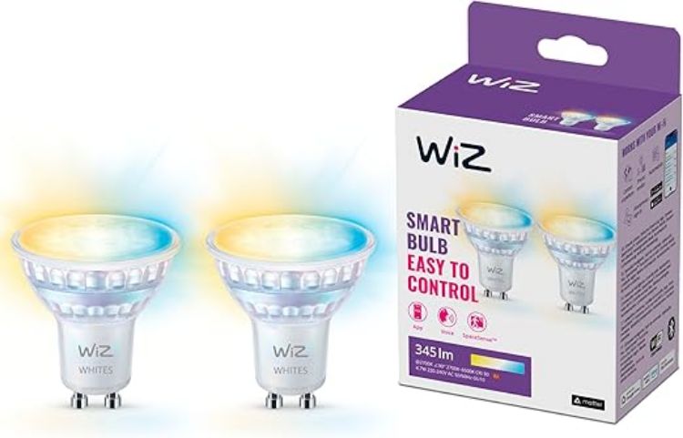 Picture of Smart LED Glass Bulb GU10 2 Pack, 50W Equivalent, Tunable White, WiFi, Works with Alexa, Google Assistant & Apple HomeKit