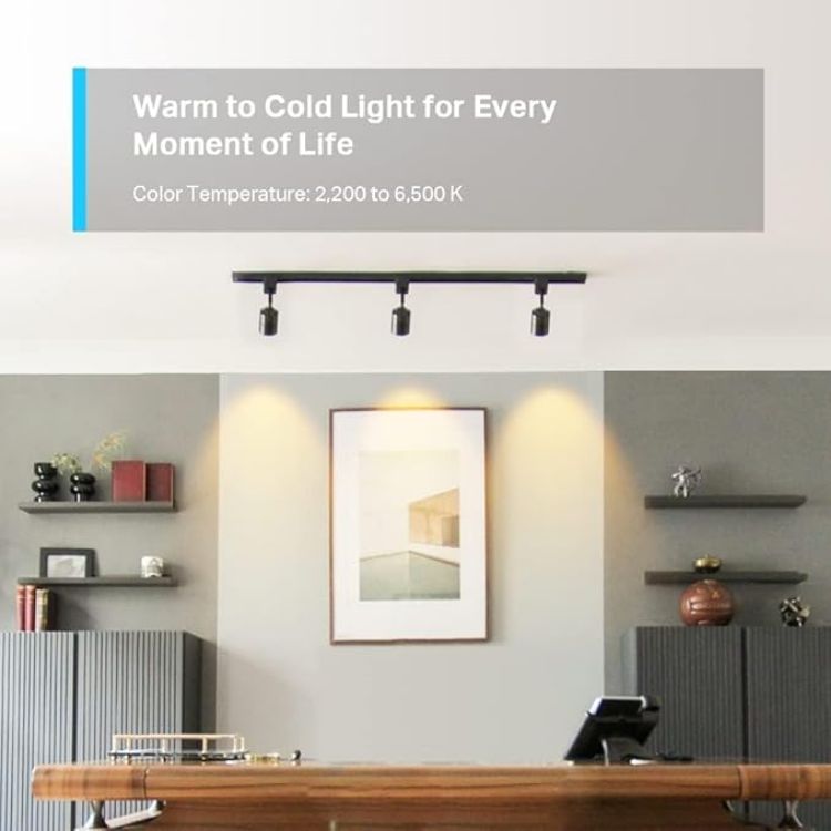 Picture of L630 Smart GU10 Bulb 4 Pack, 16 Million Colours, Dimmable Spotlight, Works with Alexa & Google