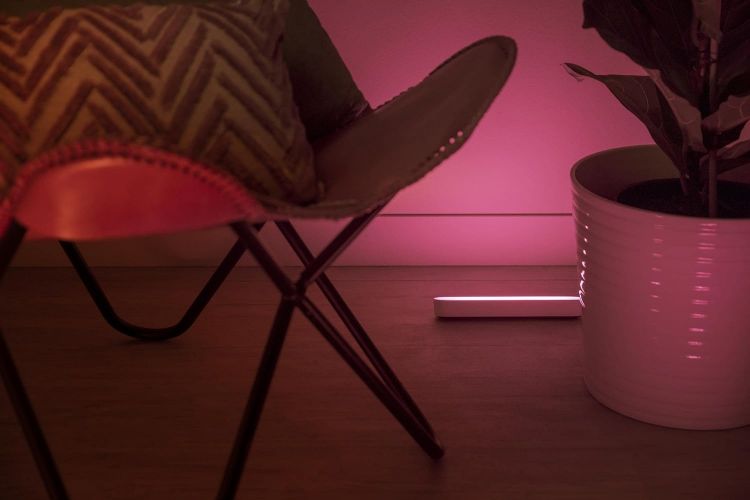 Picture of Play White and Colour Ambiance Smart Light Bar Double Pack Base Unit, Entertainment Lighting for TV and Gaming (Works with Alexa, Google Assistant and Apple HomeKit), White