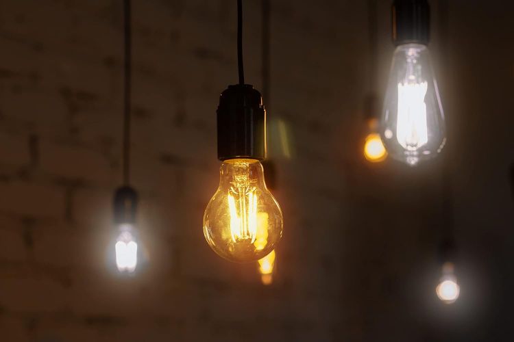 Picture of Smart WiZ Connected LED Bulb Amber Filament ST64 E27 WiFi Bluetooth Tuneable White Dimmable 7W 640LM