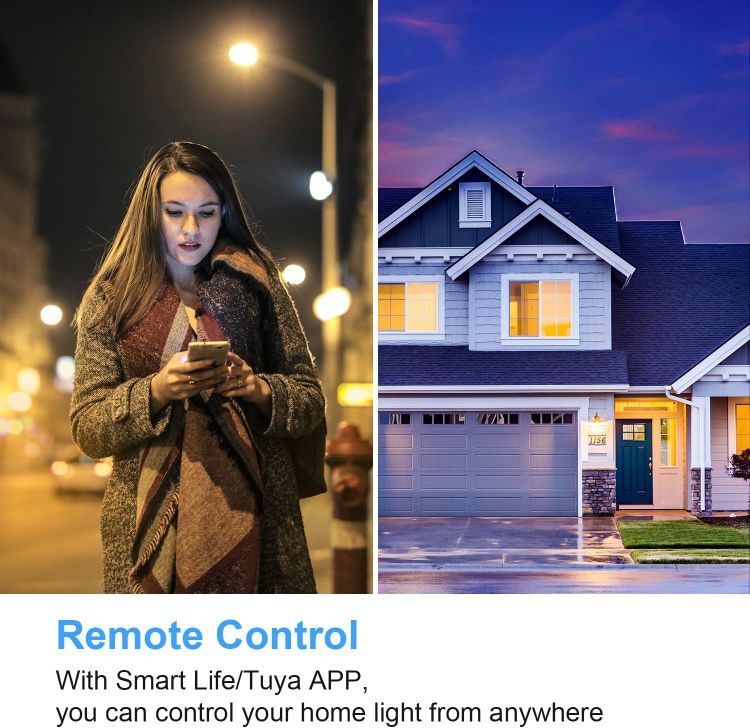 Picture of Smart Bulb B22 Alexa Light Bulbs, 9W 1000LM LED WiFi Bulb, 2700K-6500K RGB Dimmable Colour Changing, Smart Life App Control, Compatible with Alexa, Google Home, No Hub Required, 2 Packs [Energy Class E]