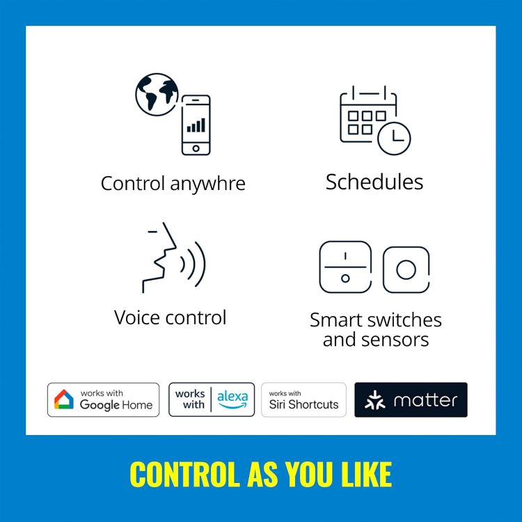 Picture of Smart Colour & White Candle Light Bulb, E14 Small 40W, Smart LED Connected WiFi Works with Alexa, Google Assistant & HomeKit, App Control for Living Room, Bedroom, Energy Monitoring