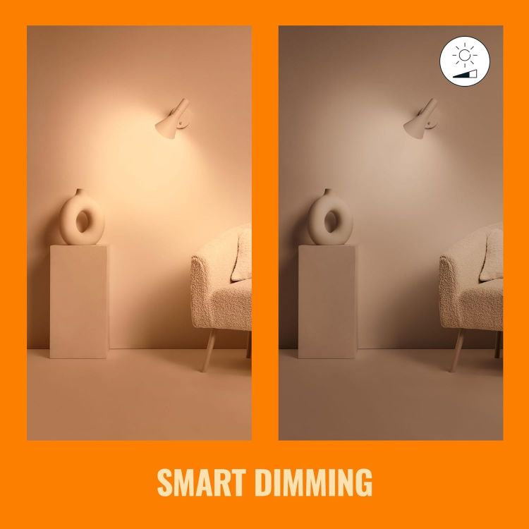 Picture of Smart Colour & White Candle Light Bulb, E14 Small 40W, Smart LED Connected WiFi Works with Alexa, Google Assistant & HomeKit, App Control for Living Room, Bedroom, Energy Monitoring