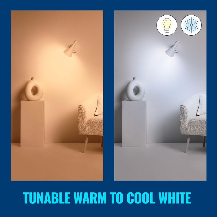 Picture of Smart Colour & White Candle Light Bulb, E14 Small 40W, Smart LED Connected WiFi Works with Alexa, Google Assistant & HomeKit, App Control for Living Room, Bedroom, Energy Monitoring