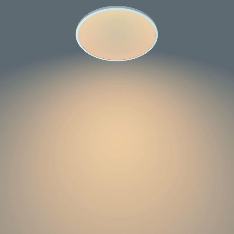 Picture of LED SuperSlim SceneSwitch Dimmable Ceiling Light 2700K 18W [Warm White - White] For Indoor Home Lighting in Living Room and Bedroom