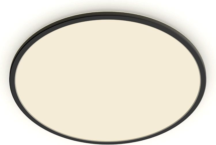 Picture of LED SuperSlim SceneSwitch Dimmable Ceiling Light 2700K 22W [Warm White - Black] for Indoor Home Lighting in Living Room and Bedroom