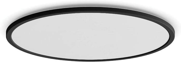 Picture of LED SuperSlim SceneSwitch Dimmable Ceiling Light 2700K 22W [Warm White - Black] for Indoor Home Lighting in Living Room and Bedroom
