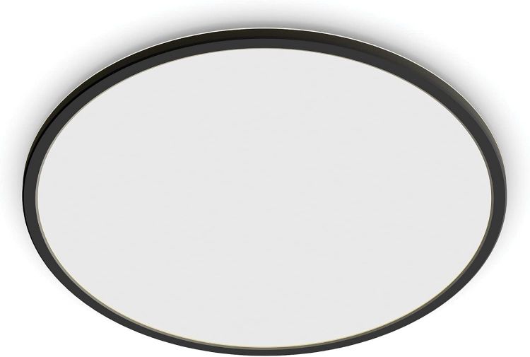 Picture of LED SuperSlim SceneSwitch Dimmable Ceiling Light 2700K 22W [Warm White - Black] for Indoor Home Lighting in Living Room and Bedroom