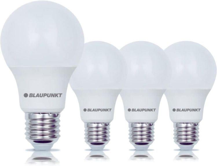 Picture of LED Bulb Classic A60 LED Lamp, E27 Base Screw, 6W, Replaces 60W, Natural White 4000K, Natural Neutral Daylight, Non-dimmable, 600 Lumen, Light Bulb, Indoor Outdoor, 1 Piece (Pack of 1)