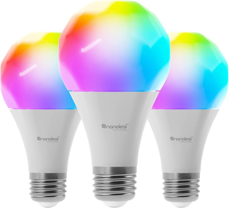 Picture of Essentials Smart A19 Bulb 800Lm White 2700K-6500K 120V-240V E27 V2 UK 3PK