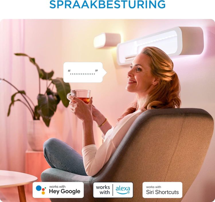 Picture of Colour [E27 Edison Screw] Smart Connected WiFi Light Bulb + WizMote with Wireless Remote. 60W Colour and White Light, App Control for Home Indoor Lighting, Livingroom, Bedroom. [Energy Class A]
