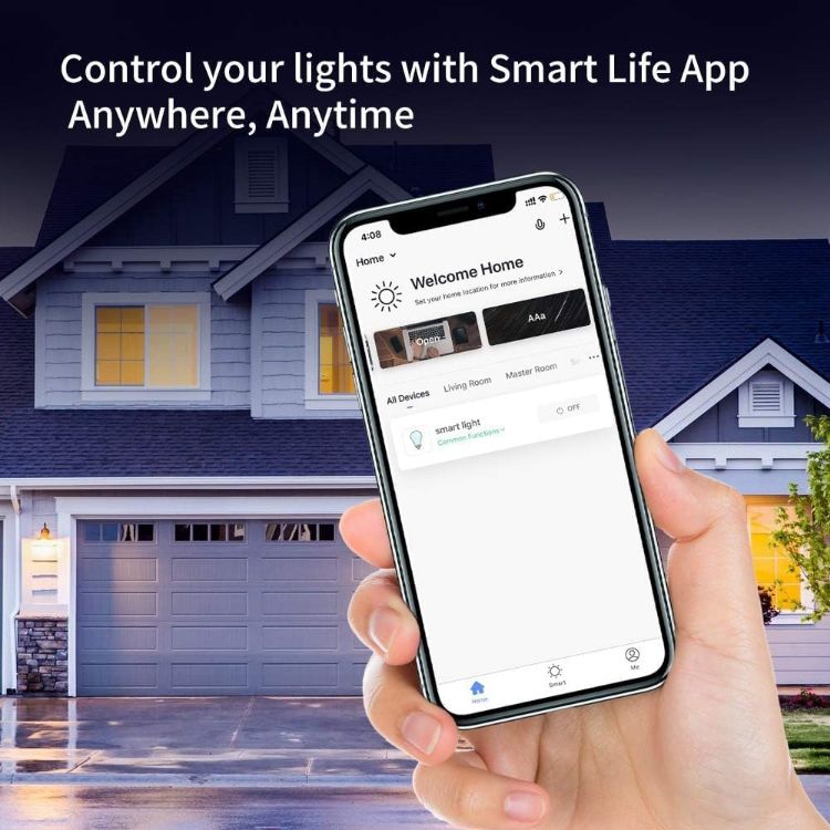Picture of WiFi Colour Changing Smart Light Bulbs, Works with Amazon Alexa, Tuya and Google Home (E27 3 Pack) [Energy Class A]