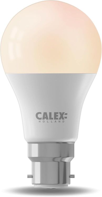 Picture of Smart LED Bulb Bayonet B22, WiFi LED A60 Bulb, Warm White Light, App and Works with Amazon Alexa and Google Home, 9.4W [Energy Class F]