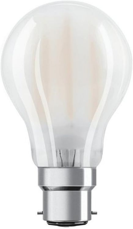 Picture of LED Star Classic A100 Frosted Filament LED Lamp in Bulb Shape B22d Base Cool White 4000K Replacement for Conventional 100W Bulbs 1-Pack