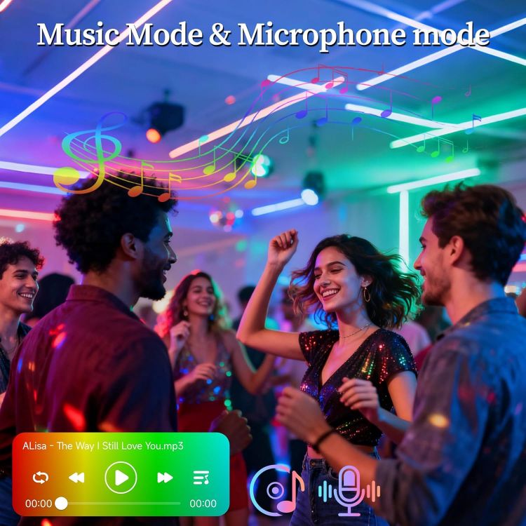 Picture of Light Bulb E27 800LM (60W Equivalent) RGBCW Wi-Fi & Bluetooth Smart LED Bulbs Preset No Hub Required Google Compatible App Control & Scheduling