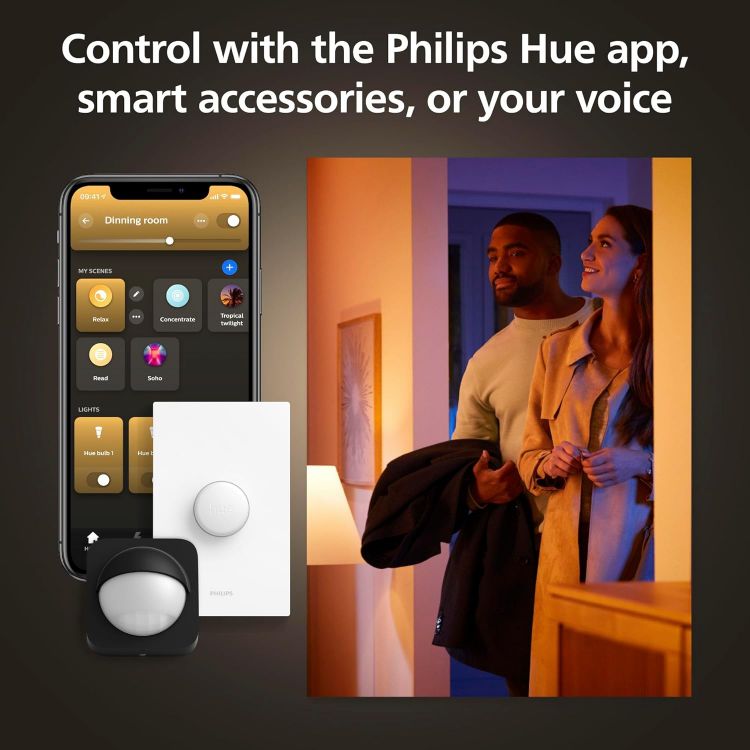 Picture of Lightguide Triangle Smart Bulb White and Color Light Bluetooth Compatible Voice Control with Alexa Apple Home & Google Assistant [Energy Class G]
