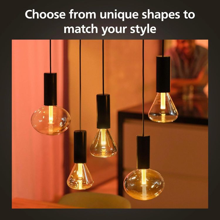 Picture of Lightguide Triangle Smart Bulb White and Color Light Bluetooth Compatible Voice Control with Alexa Apple Home & Google Assistant [Energy Class G]