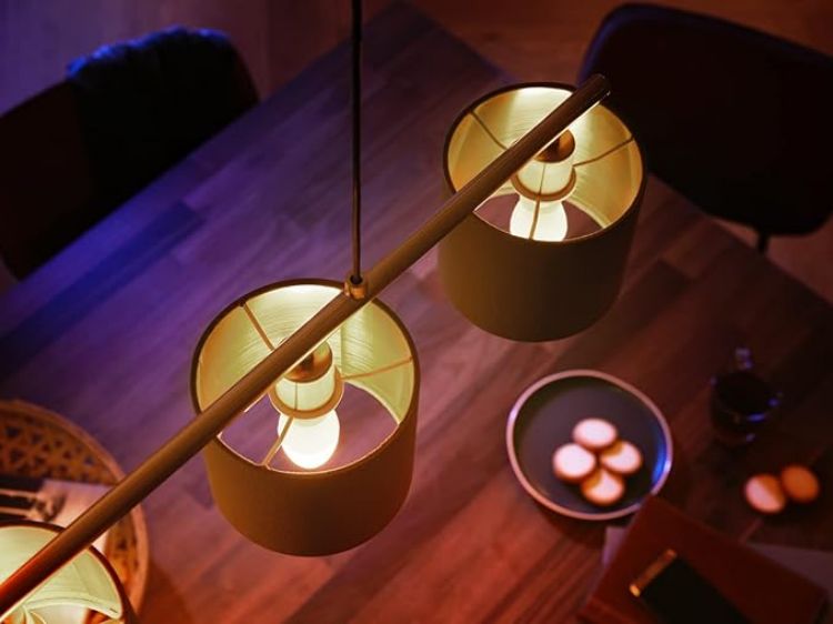 Picture of  White and Colour Ambiance Smart Light Bulb [E14 Small Edison Screw] with Bluetooth. Works with Alexa, Google Assistant and Apple Homekit