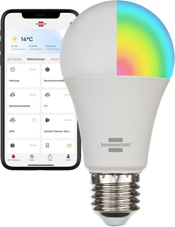 Picture of Connect WiFi LED Bulb SB 800 E27 Smart Bulb Alexa Google 810lm