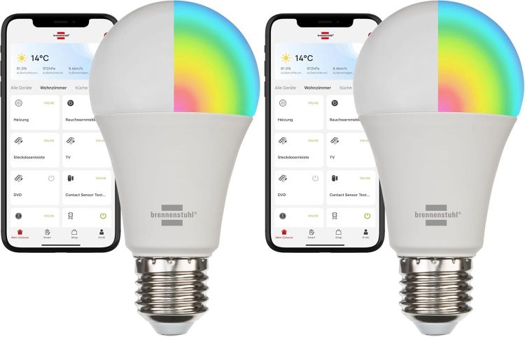 Picture of Connect WiFi LED Bulb SB 800 E27 Pack of 2 Alexa Google