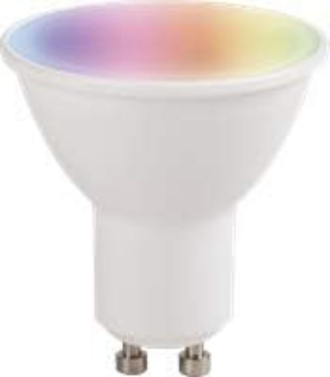 Picture of Energizer Smart WiFi GU10 5W Colour Changing LED Bulbs All Whites 400LM Dimmable Smart Light 2 Pack