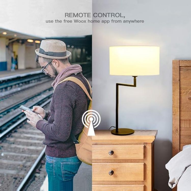 Picture of Smart WiFi Light LED RGB Color Changing Dimmable B22 Bulb Compatible with Alexa, Google Home Assistant, App Remote Control, White, R4554