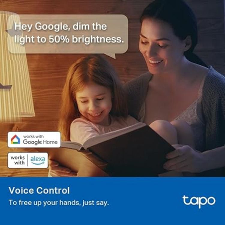 Picture of Echo Pop | Charcoal + Tapo L530EA Smart Light Bulb (E27), Works with Alexa - Smart Home Starter Kit, with Alexa+ Early Access