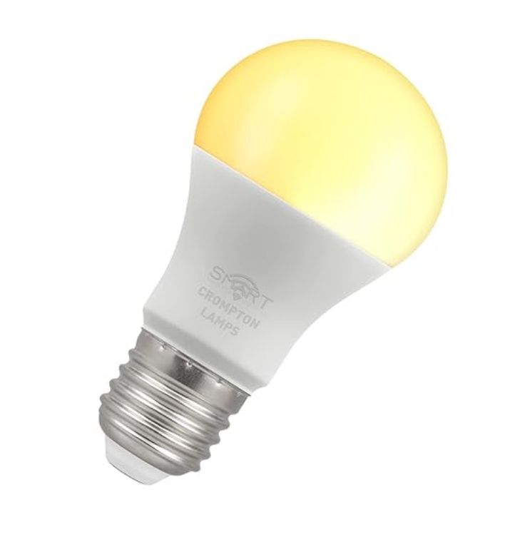Picture of LED Smart WiFi GLS 8.5W ES-E27 Dimmable (60W Equivalent) 3000K Warm White Opal 806lm ES Screw E27 TUYA Google Home Light Bulb