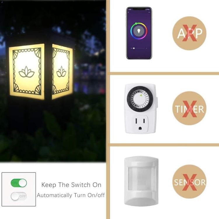 Picture of Dusk to Dawn Light Bulb,ProPOW 5W (40 Watt Equivalent) Sensor LED Bulbs A19 Automatic On/Off, Indoor/Outdoor Lighting Lamp for Porch Garage Driveway Yard Hallway Basement Patio(B22,Soft White,2-Pack)