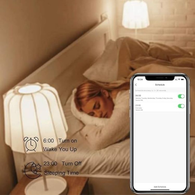 Picture of WiFi Colour Changing Smart Light Bulbs E14 Candle 3 Pack – RGB Smart LED Bulbs Compatible with Alexa Tuya and Google Home [Energy Class A]