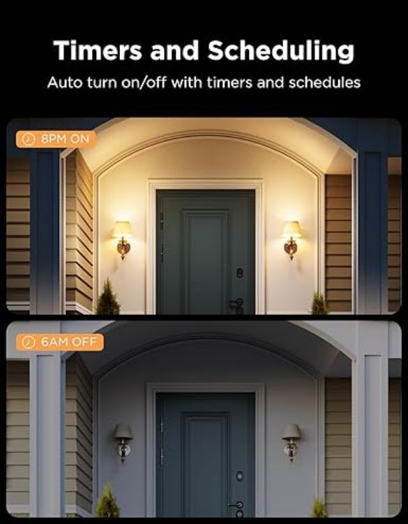 Picture of  E14 Smart Bulb RGBWW, Smart Light Bulb Work with Matter, Alexa and Google Assistant, Group Control, 450LM, 4.8W, DIY 16 Million Colors, 54 Scenes, 4 Pack [Energy Class F]