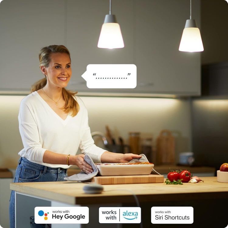Picture of Tunable White E27 Edison Screw Smart WiFi Frosted LED Light Bulb 60W Equivalent Compatible with Alexa Google Assistant and Apple HomeKit