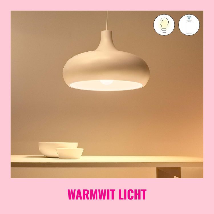Picture of Smart Colour and White Bulb, E27 13W, Smart LED Connected WiFi Works with Alexa, Google Assistant & HomeKit, App Control for Livingroom, Bedroom, Energy Monitoring, Halloween Decorations