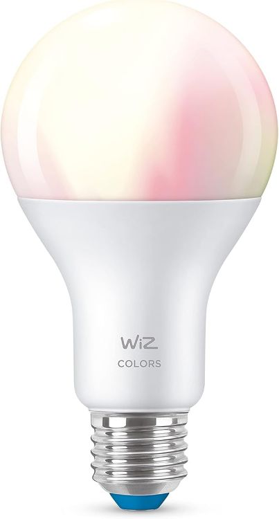 Picture of Smart Colour and White Bulb, E27 13W, Smart LED Connected WiFi Works with Alexa, Google Assistant & HomeKit, App Control for Livingroom, Bedroom, Energy Monitoring, Halloween Decorations