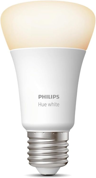 Picture of White E27 lamp Single Pack 1x1055lm; dimmable; Warm White Light; controllable via app; Compatible with Amazon Alexa (Echo; Echo Dot)