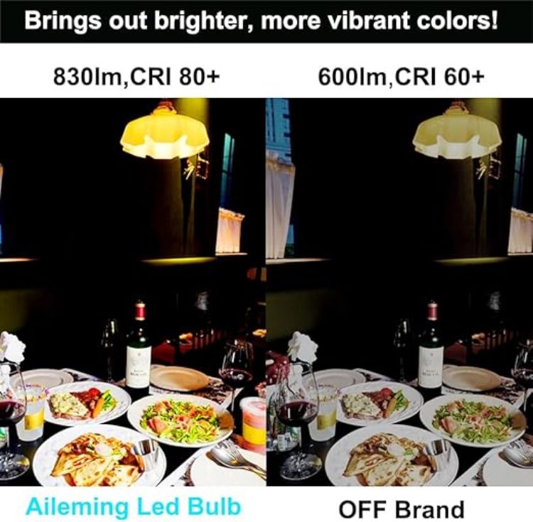 Picture of E27 Smart LED Bulb 12W 1000lm Remote Control Dimmable 2700–6500K 2 Pack