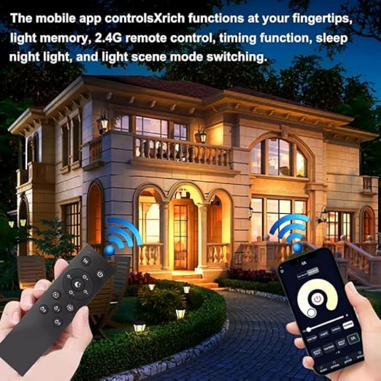 Picture of E27 RGBCW Smart LED Bulb 12W 1000lm Remote Control Colour Changing Dimmable