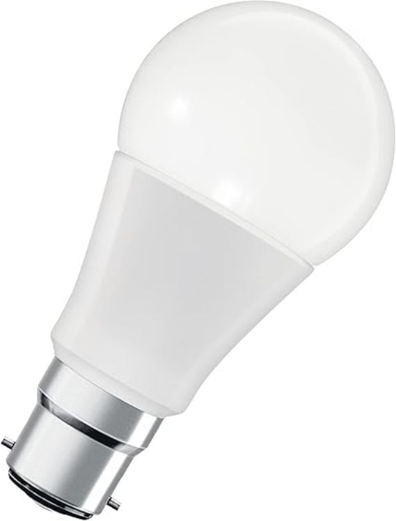Picture of Buy the Smart LED Lamp with WiFi technology featuring B22d fitting  RGBW colour changing lighting  adjustable white light from 2700K-6500K, 806 lumens brightness and smart dimmable control.