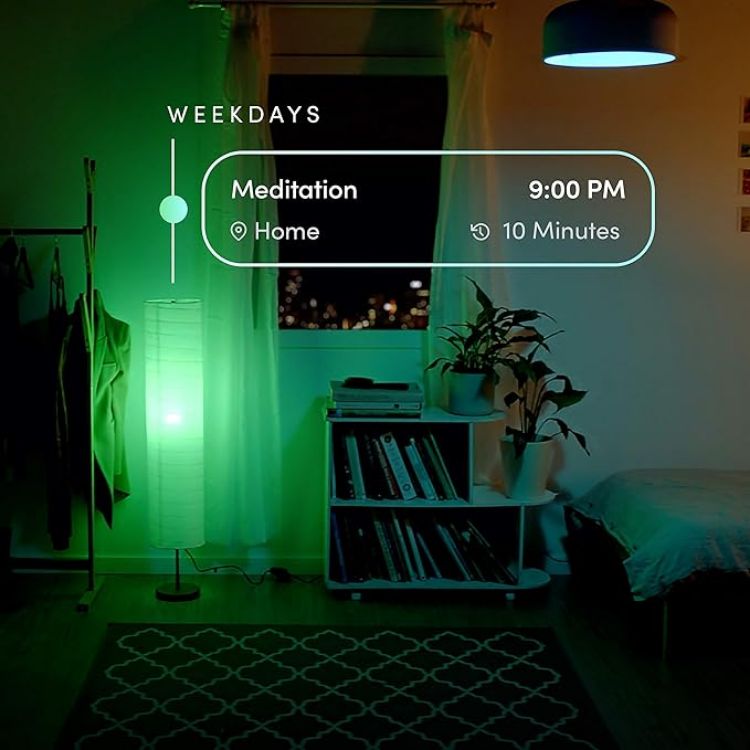 Picture of  Color, A19 1100 lumens  Wi-Fi Smart LED Light Bulb  Billions of Colors and Whites  No Bridge Required  Compatible with Alexa  Hey Google  HomeKit and Siri